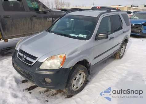 2005 Honda Cr-V Lx из США, поврежденный, VIN SHSRD78545U345473